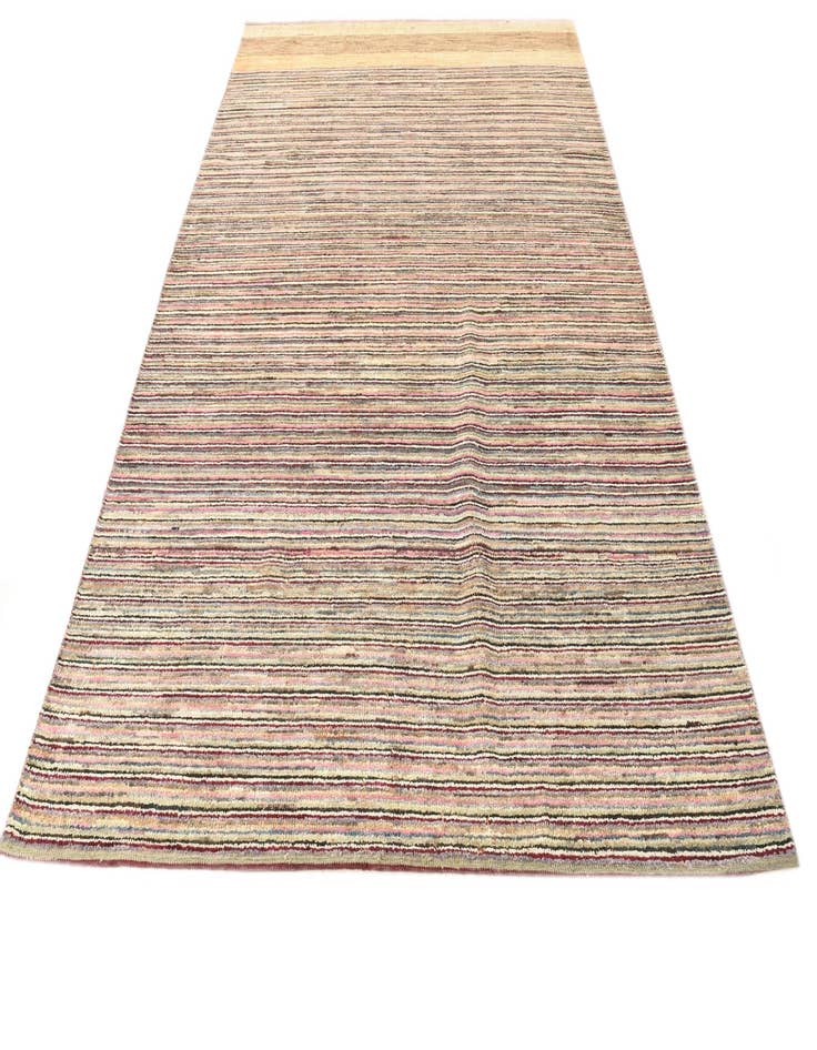 Detail image of  6' 6 x 10' 4  Hand Knotted Darya Wool Rug