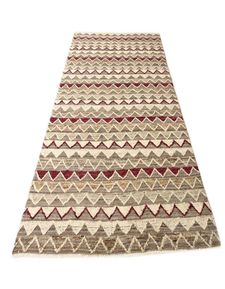 Detail image of  6' 5 x 10' 2  Hand Knotted Darya Wool Rug