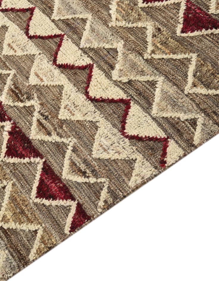 Detail image of  6' 5 x 10' 2  Hand Knotted Darya Wool Rug