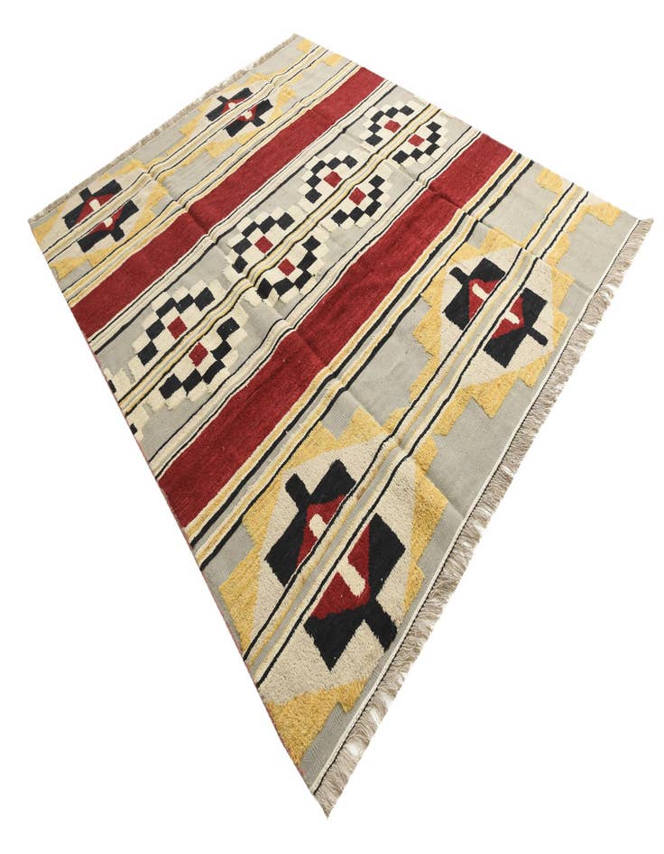 Detail image of  8' 4 x 10' 1  Hand Knotted Darya Wool Rug