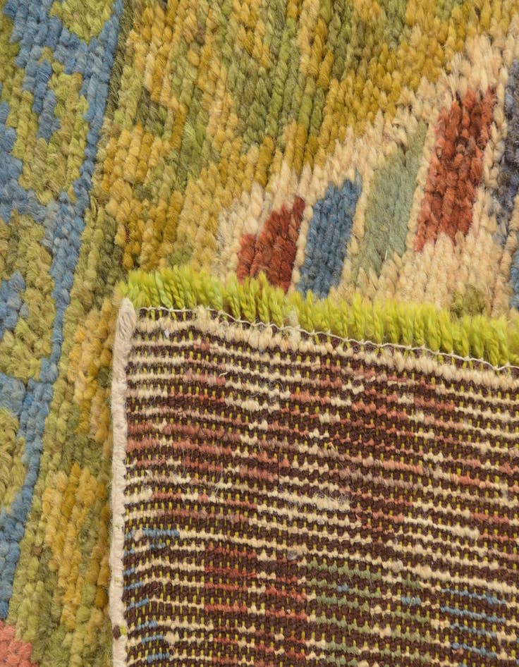 Detail image of  6' 8 x 9' 10  Hand Knotted Darya Wool Rug