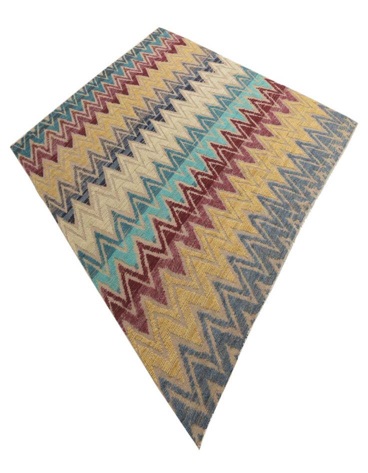 Detail image of  8' 5 x 10' 4  Hand Knotted Darya Wool Rug