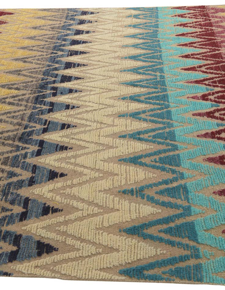 Detail image of  8' 5 x 10' 4  Hand Knotted Darya Wool Rug