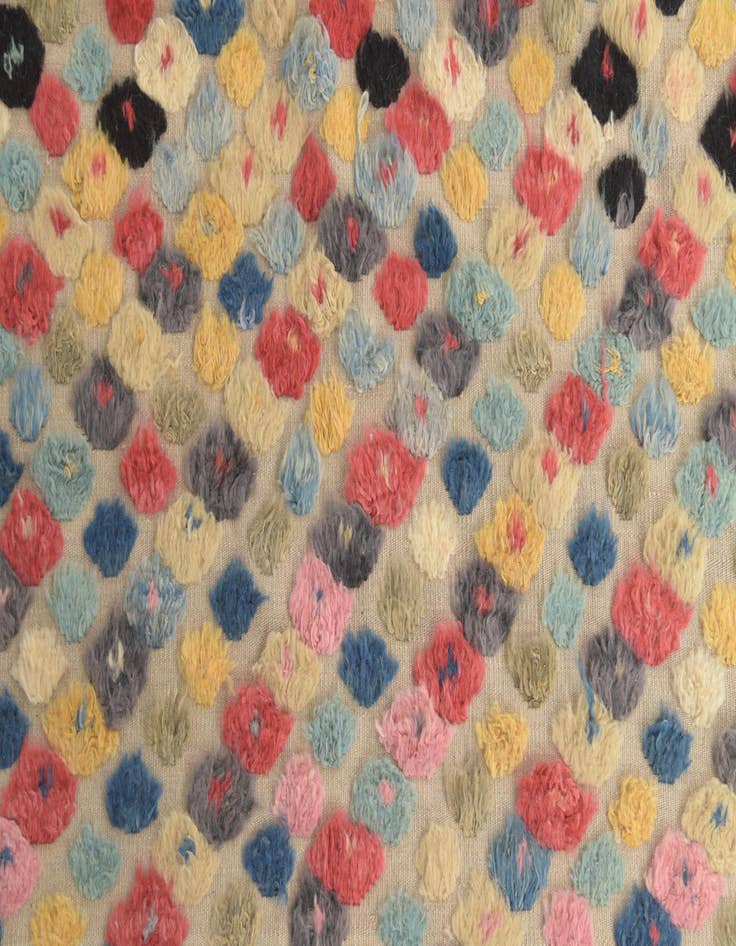 Detail image of  8' 1 x 10'  Hand Knotted Darya Wool Rug
