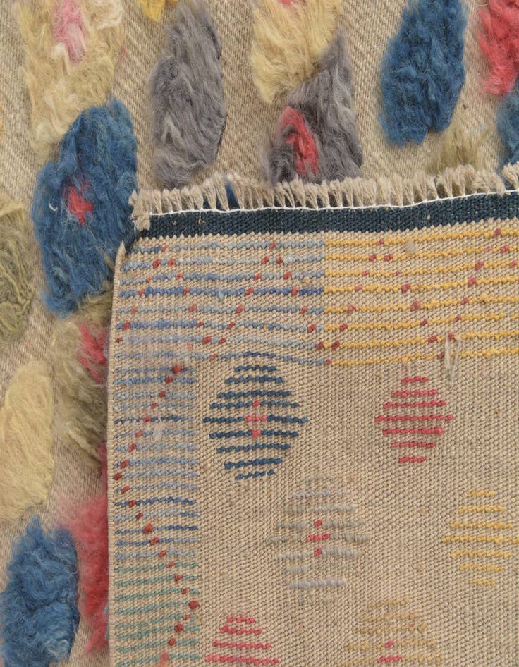Detail image of  8' 1 x 10'  Hand Knotted Darya Wool Rug
