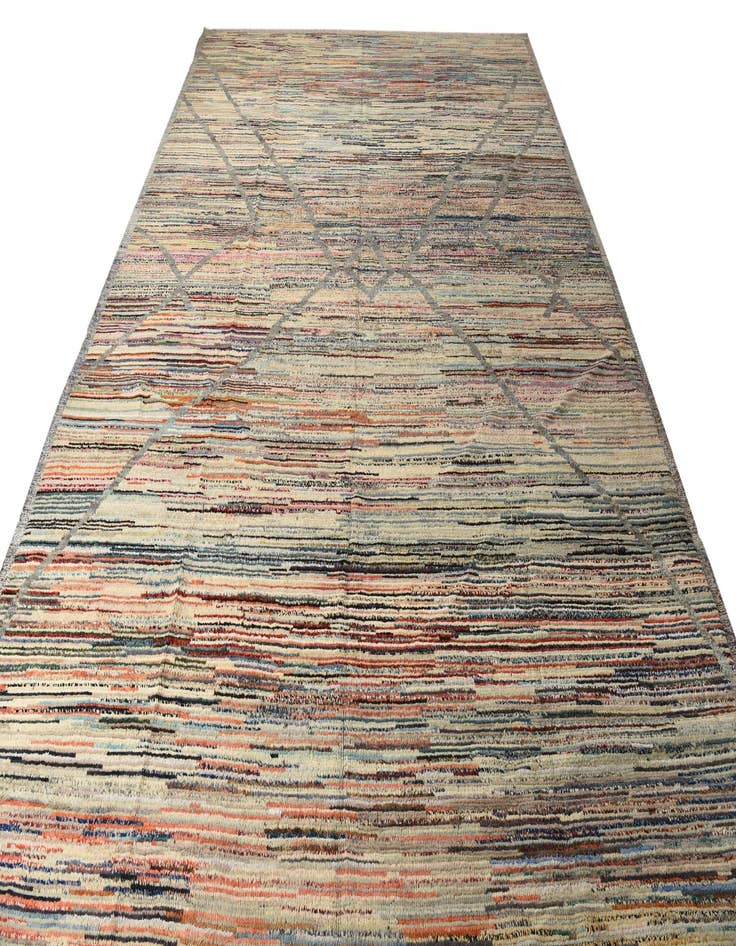 Detail image of  13' 6 x 20' 9  Hand Knotted Darya Wool Rug