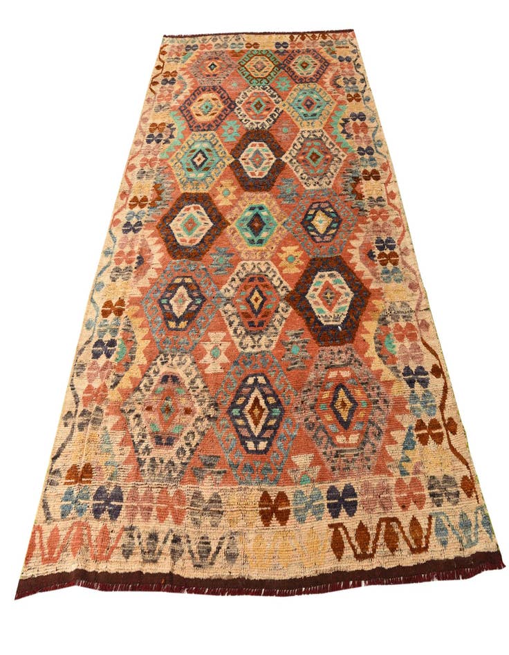 Detail image of  6' 9 x 10' 3  Hand Knotted Darya Wool Rug