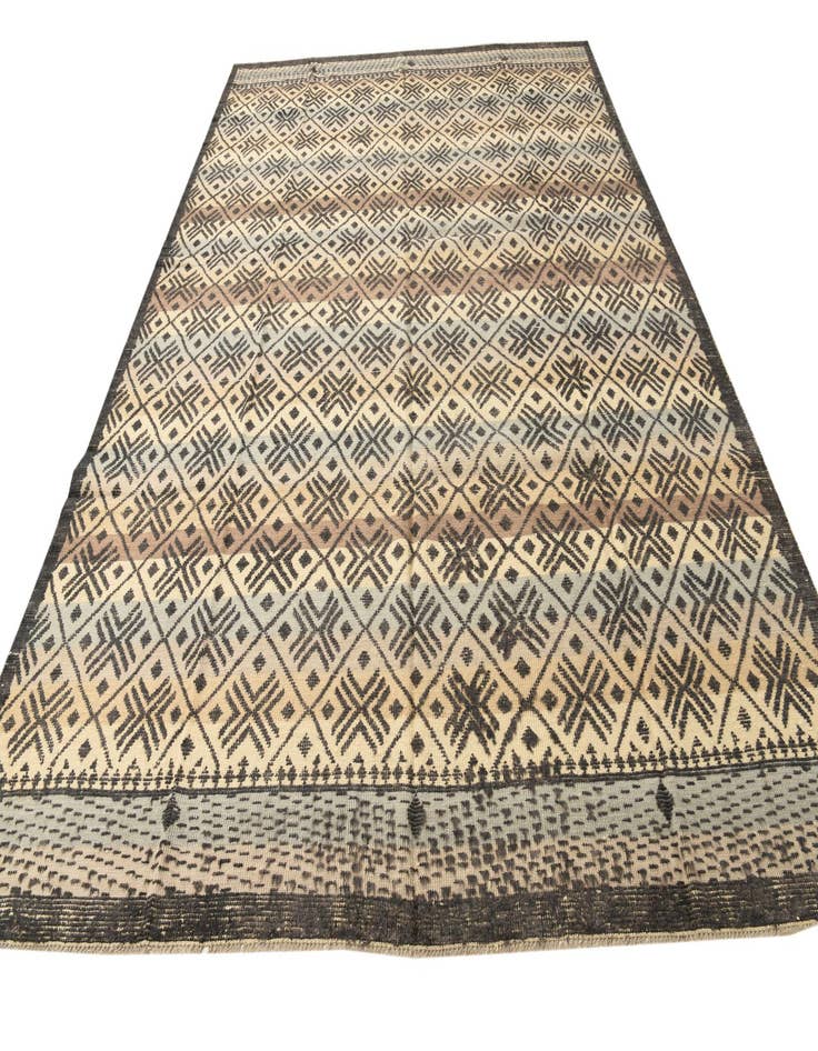 Detail image of  10' 2 x 14' 1  Hand Knotted Darya Wool Rug