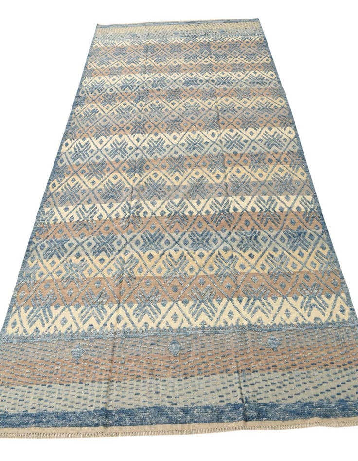 Detail image of  7' 8 x 10' 6  Hand Knotted Darya Wool Rug