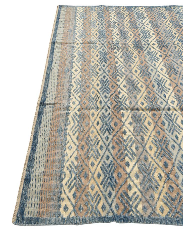 Detail image of  7' 8 x 10' 6  Hand Knotted Darya Wool Rug