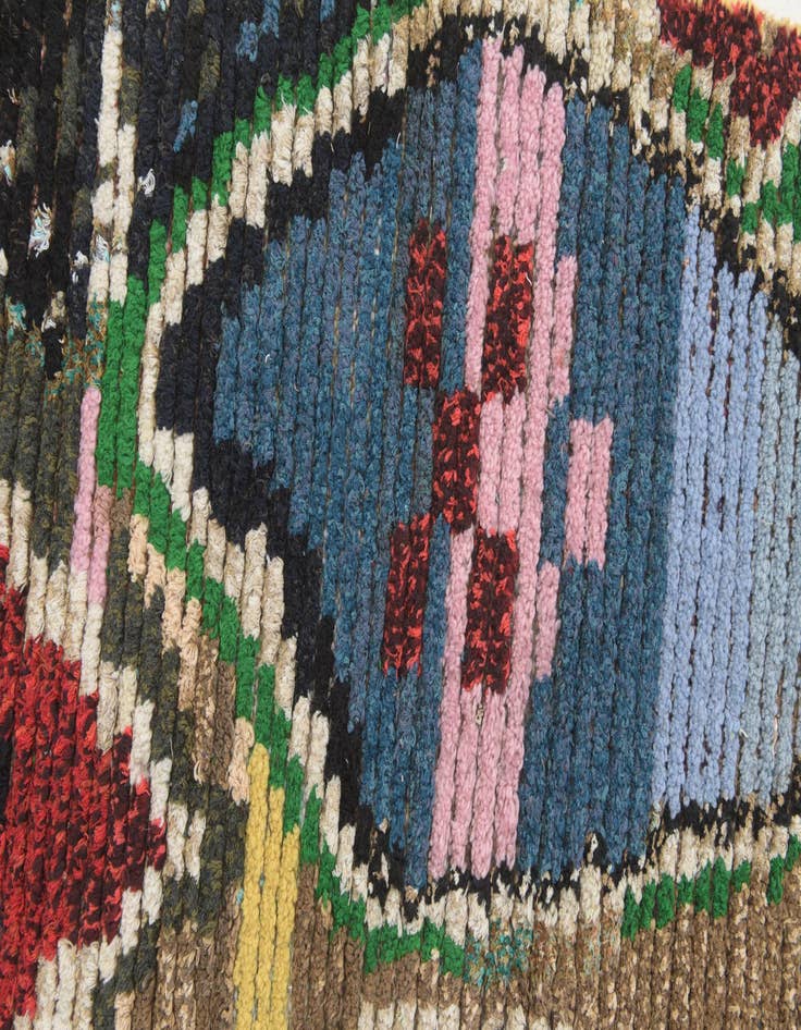 Detail image of  6' 4 x 9' 8  Hand Knotted Darya Wool Rug