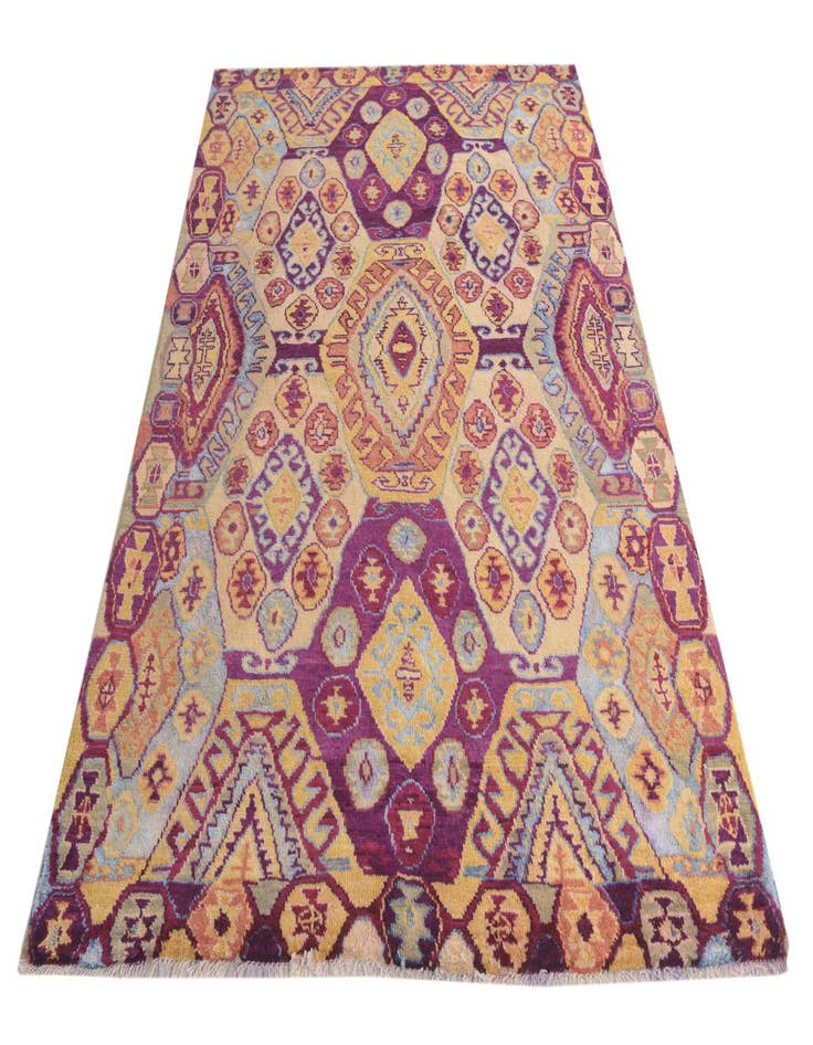 Detail image of  5' 9 x 7' 8  Hand Knotted Darya Rug