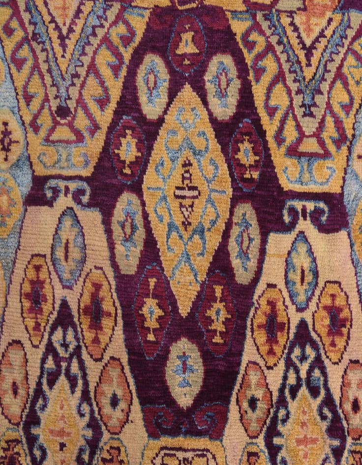 Detail image of  5' 9 x 7' 8  Hand Knotted Darya Rug