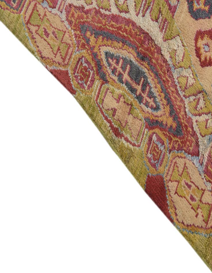 Detail image of  5' 4 x 8'  Hand Knotted Darya Rug