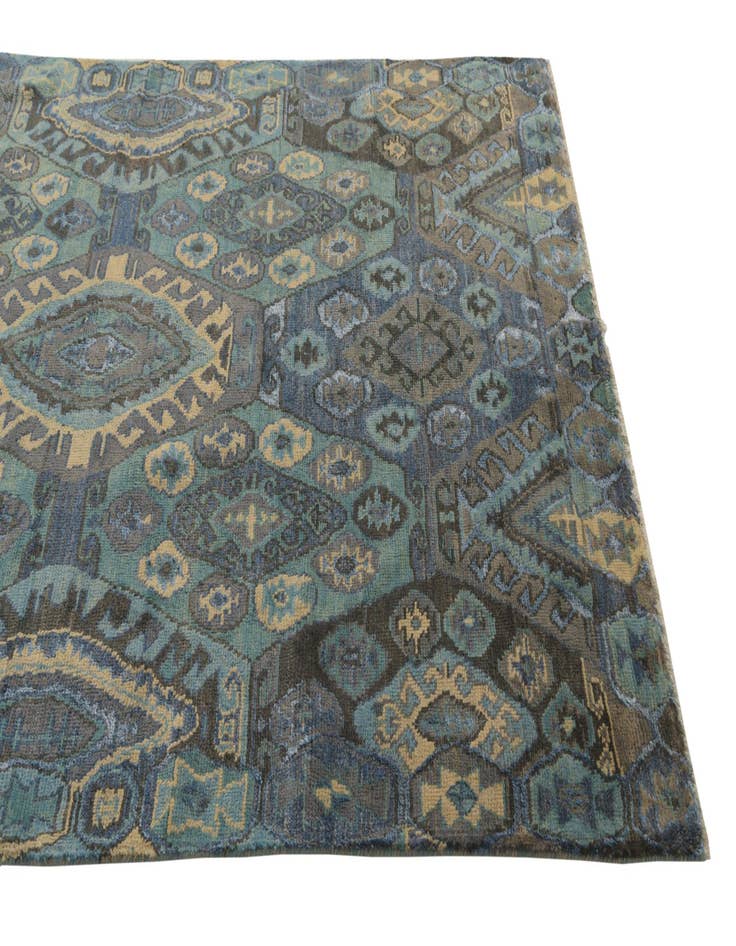 Detail image of  5' 2 x 7' 10  Hand Knotted Darya Rug
