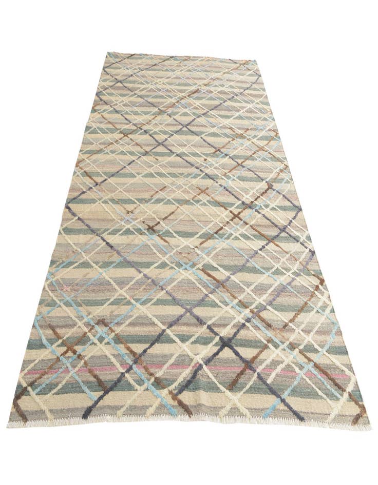 Detail image of  6' 7 x 9' 6  Hand Knotted Darya Wool Rug