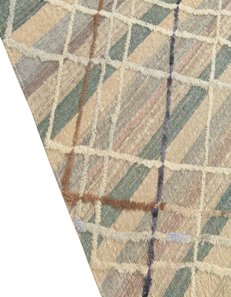 Detail image of  6' 7 x 9' 6  Hand Knotted Darya Wool Rug