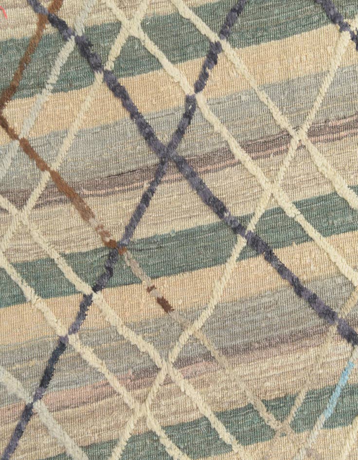 Detail image of  6' 7 x 9' 6  Hand Knotted Darya Wool Rug