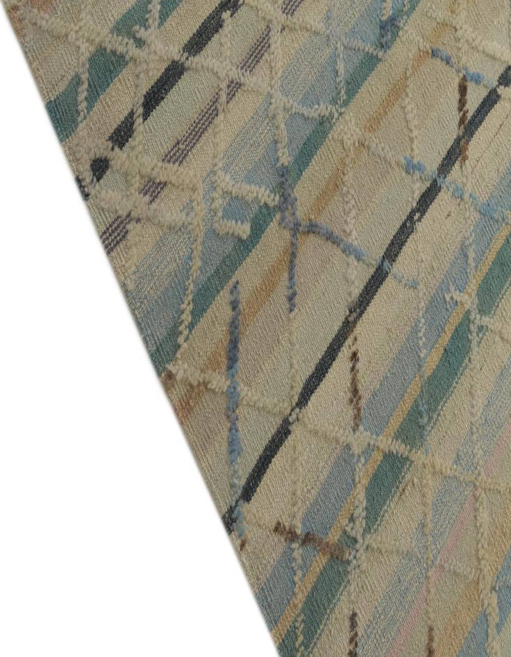 Detail image of  6' 7 x 10' 1  Hand Knotted Darya Wool Rug