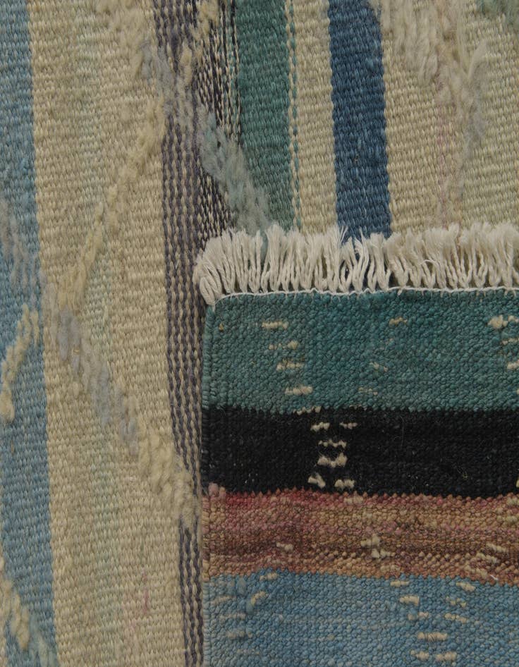 Detail image of  6' 7 x 10' 1  Hand Knotted Darya Wool Rug