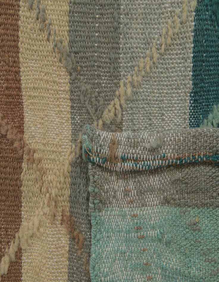 Detail image of  5' 6 x 7' 9  Hand Knotted Darya Wool Rug