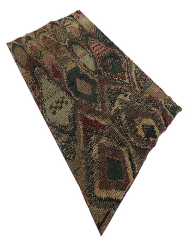 Detail image of  5' 3 x 8'  Hand Knotted Darya Wool Rug