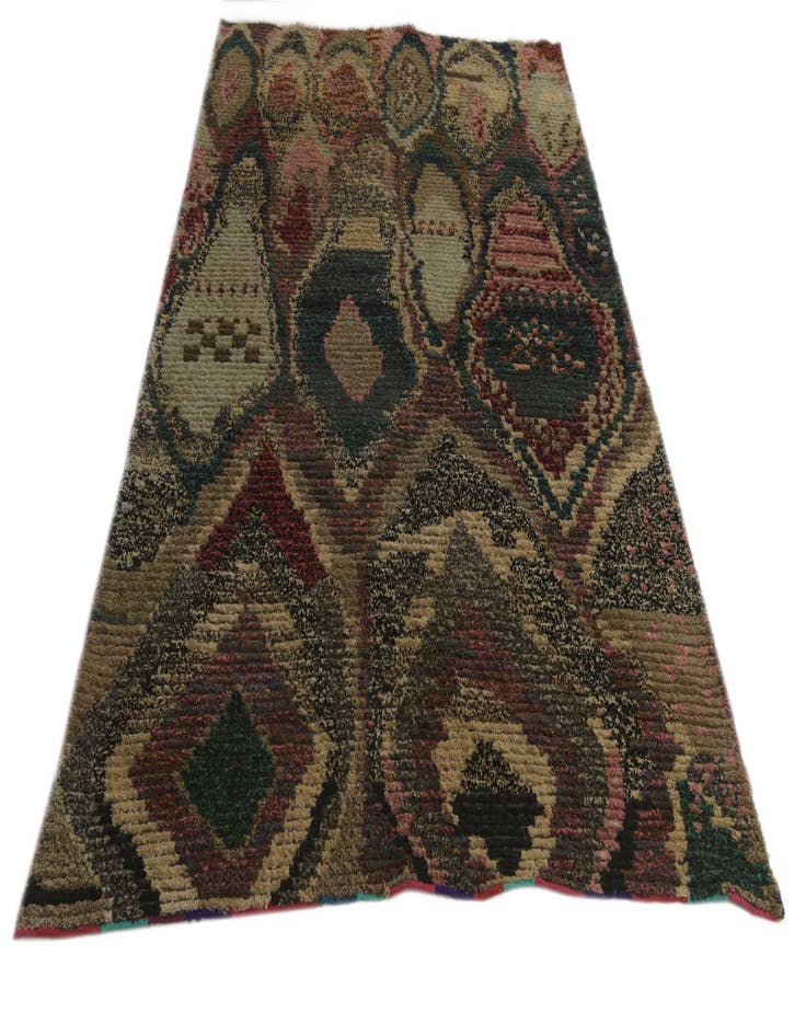 Detail image of  5' 3 x 8'  Hand Knotted Darya Wool Rug