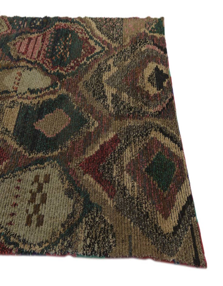 Detail image of  5' 3 x 8'  Hand Knotted Darya Wool Rug