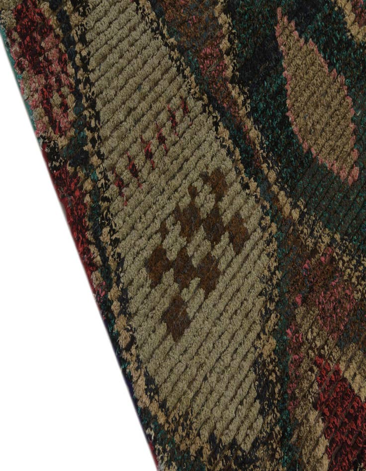 Detail image of  5' 3 x 8'  Hand Knotted Darya Wool Rug