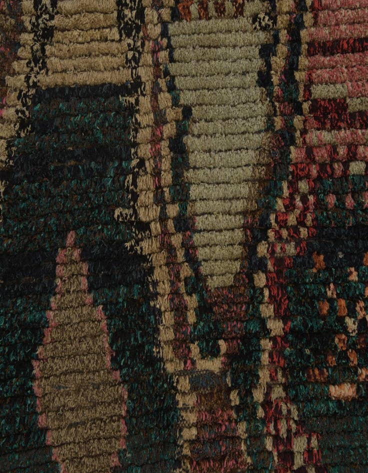 Detail image of  5' 3 x 8'  Hand Knotted Darya Wool Rug