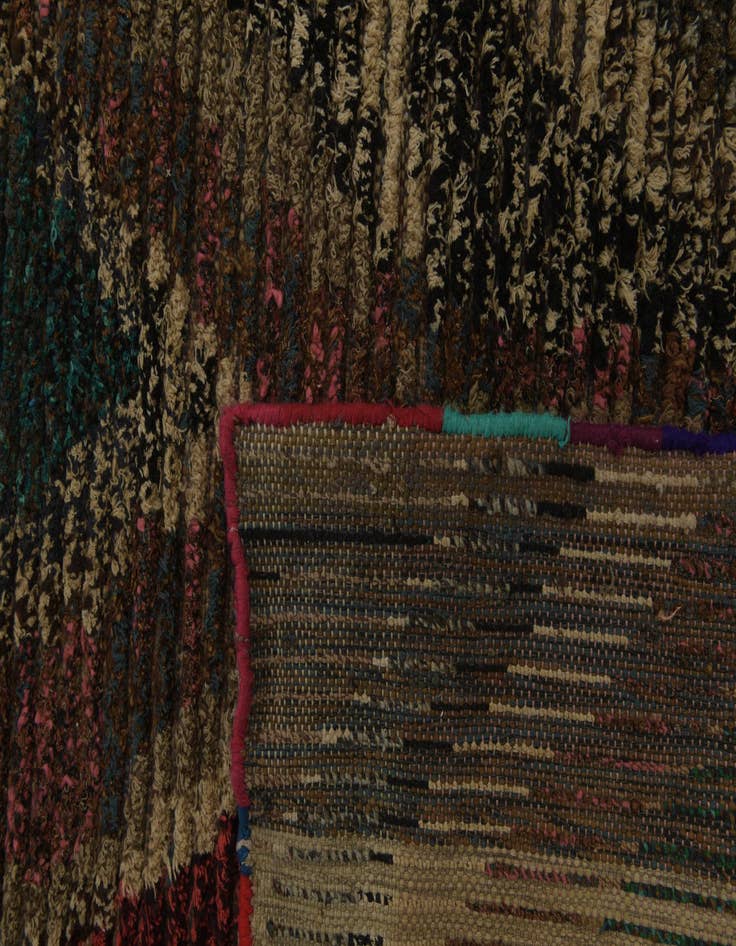 Detail image of  5' 3 x 8'  Hand Knotted Darya Wool Rug