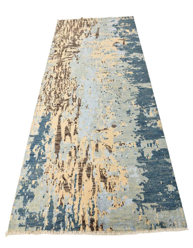 Detail image of  6' 1 x 9' 1  Hand Knotted Darya Rug