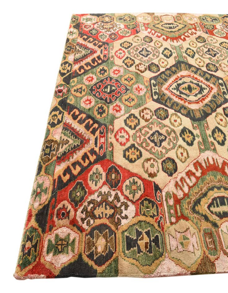 Detail image of  8' x 10' 5  Hand Knotted Darya Rug