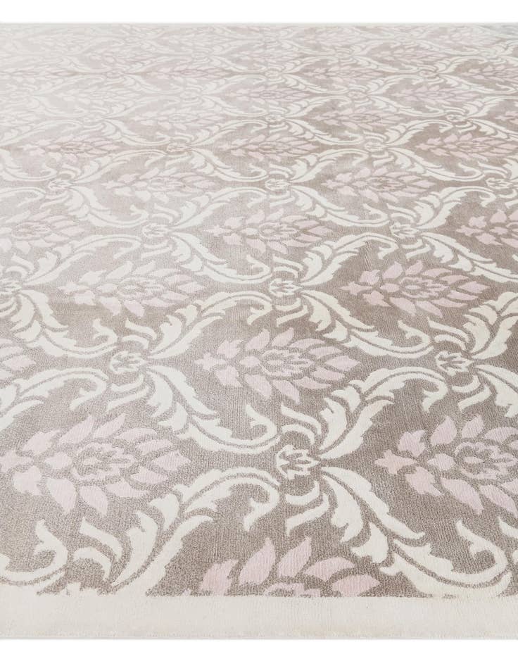 Detail image of  8' 6 x 11' 8  Hand Knotted Darya Wool Rug