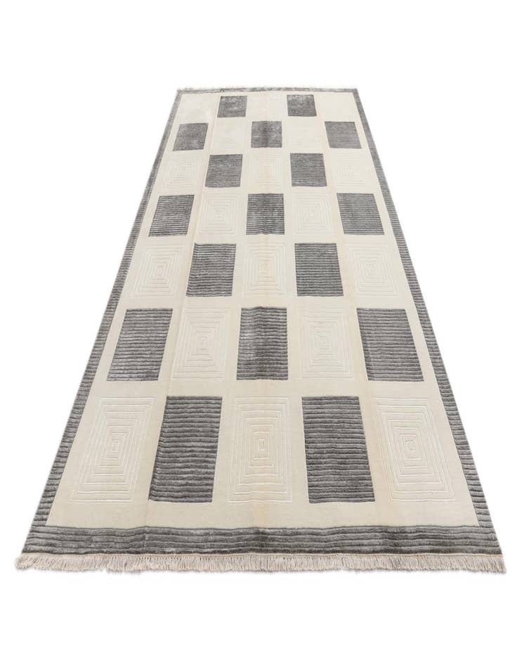 Detail image of  8' 2 x 11' 6  Hand Knotted Darya Wool Rug