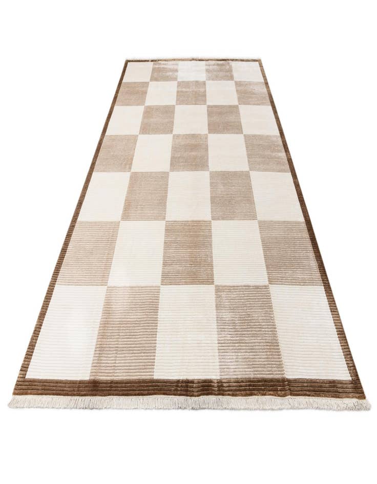 Detail image of  8' 3 x 11' 6  Hand Knotted Darya Wool Rug