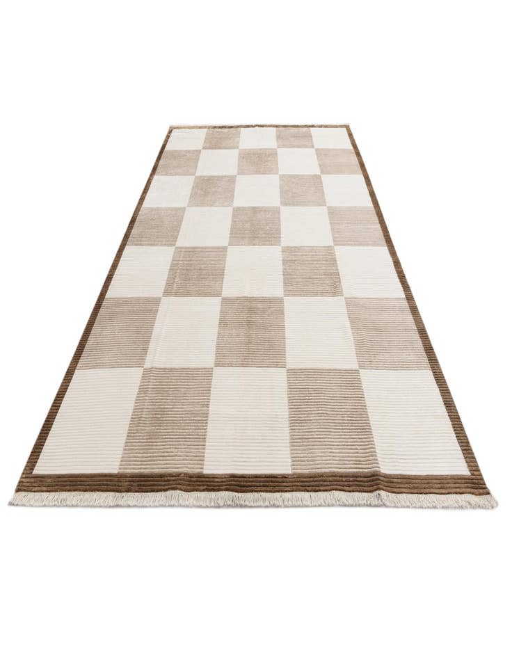 Detail image of  8' 1 x 11' 5  Hand Knotted Darya Wool Rug