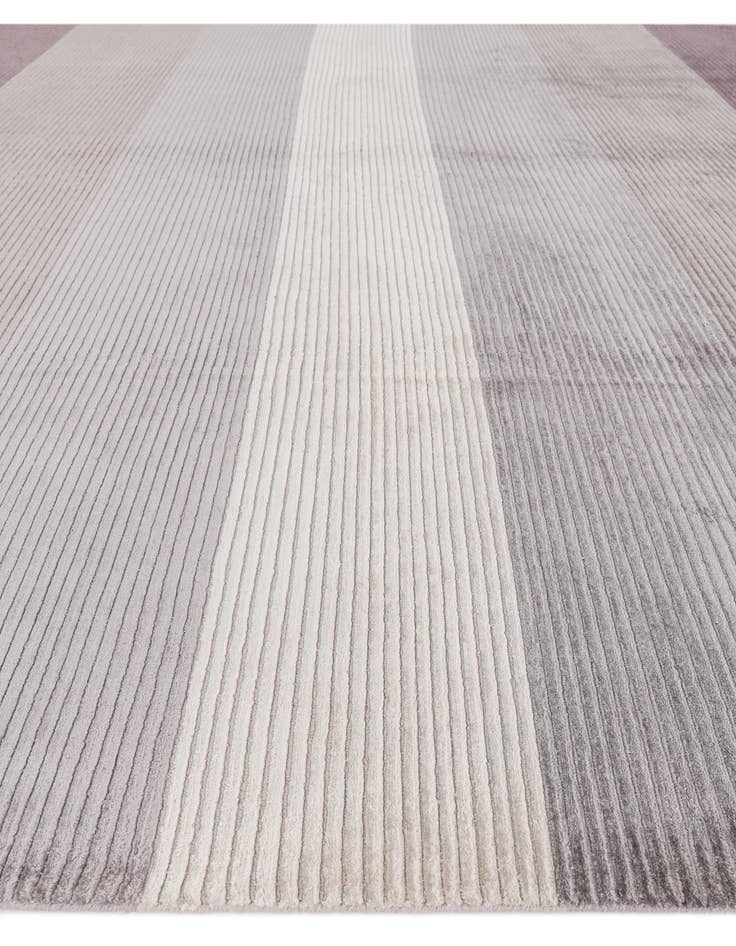 Detail image of  9' 10 x 13'  Hand Knotted Darya Wool Rug