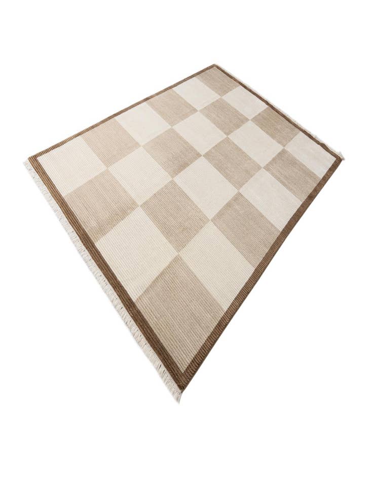 Detail image of  6' 5 x 9' 7  Hand Knotted Darya Wool Rug