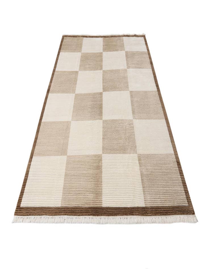 Detail image of  6' 5 x 9' 7  Hand Knotted Darya Wool Rug