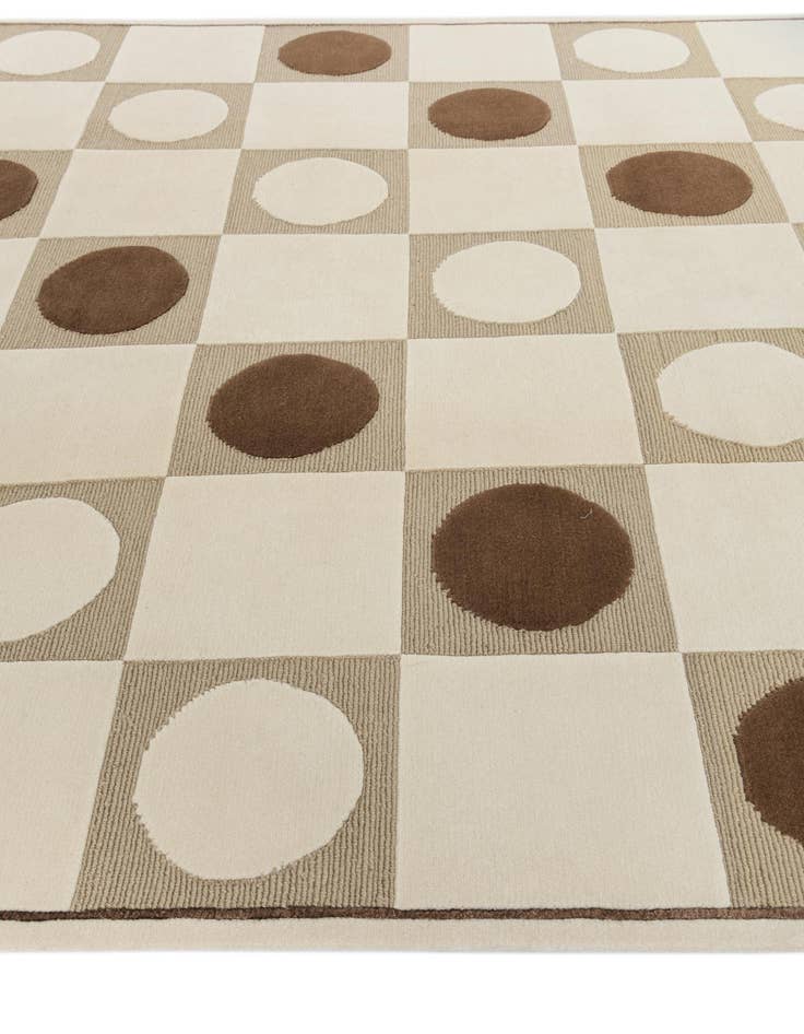 Detail image of  6' 6 x 9' 10  Hand Knotted Darya Wool Rug