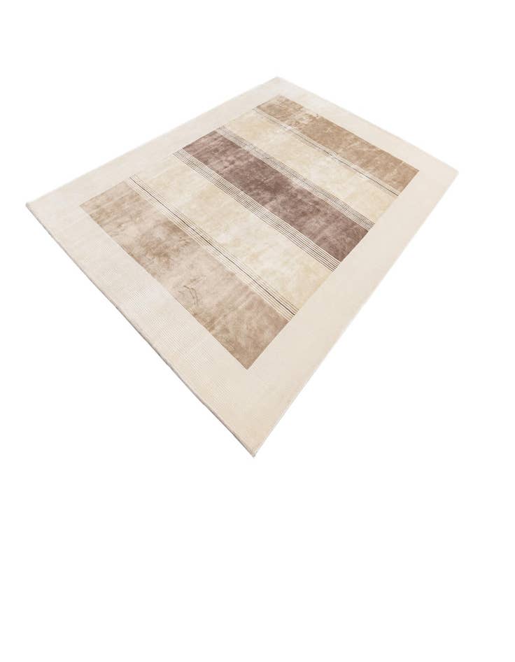 Detail image of  6' 10 x 9' 6  Hand Knotted Darya Wool Rug