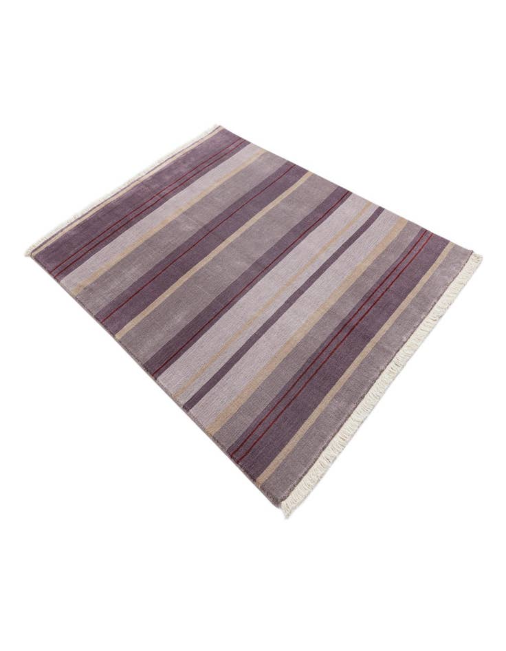 Detail image of  4' 11 x 6' 7  Hand Knotted Darya Wool Rug