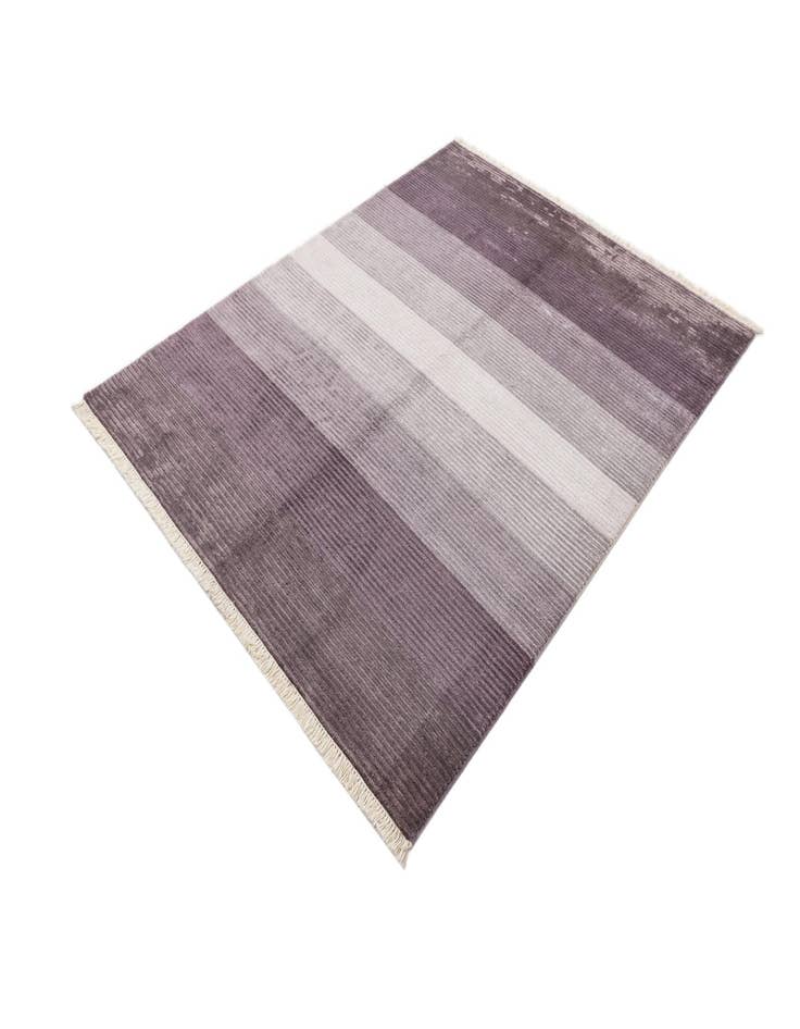 Detail image of  4' 11 x 6' 5  Hand Knotted Darya Wool Rug