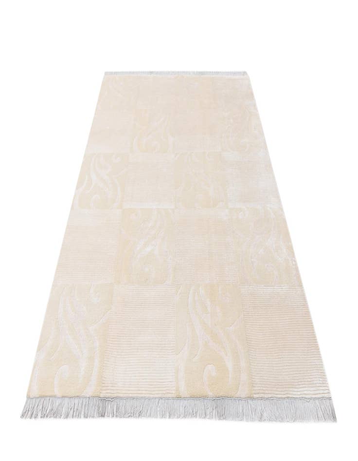 Detail image of  5' 8 x 8'  Hand Knotted Darya Wool Rug