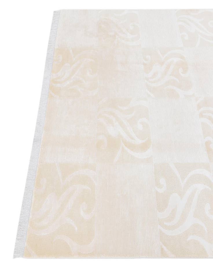 Detail image of  5' 8 x 8'  Hand Knotted Darya Wool Rug