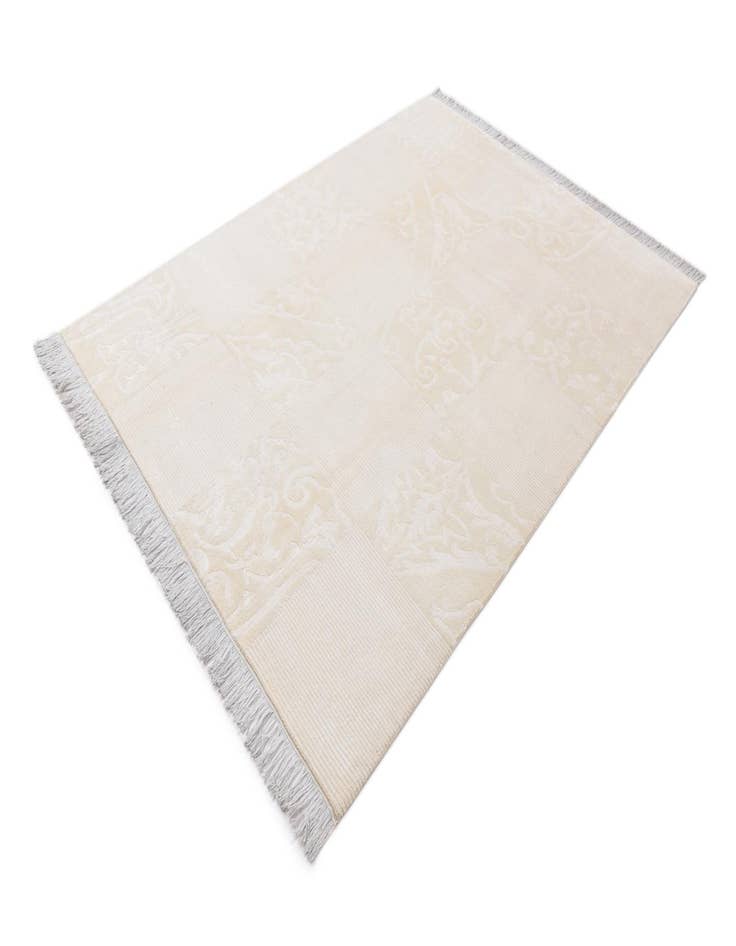 Detail image of  5' 9 x 8'  Hand Knotted Darya Wool Rug