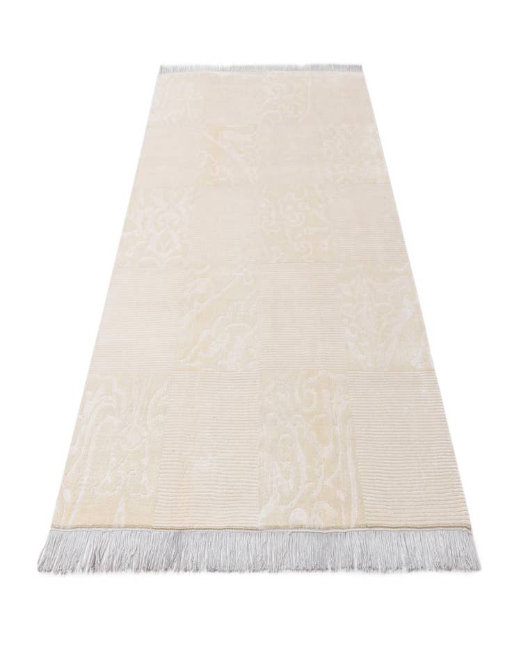 Detail image of  5' 9 x 8'  Hand Knotted Darya Wool Rug