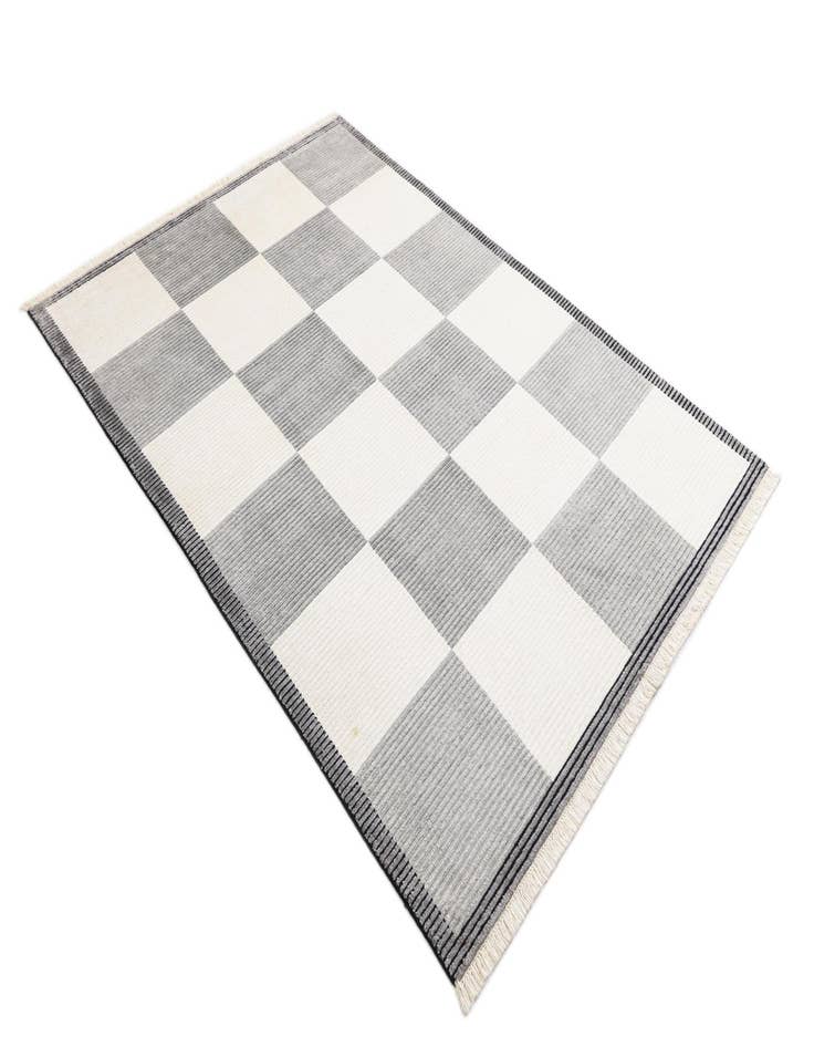 Detail image of  5' 6 x 7' 9  Hand Knotted Darya Wool Rug