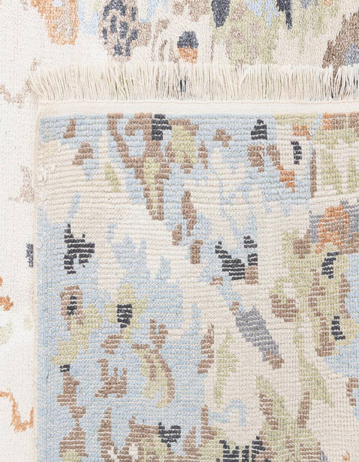 Detail image of  5' 7 x 7' 9  Hand Knotted Darya Wool Rug